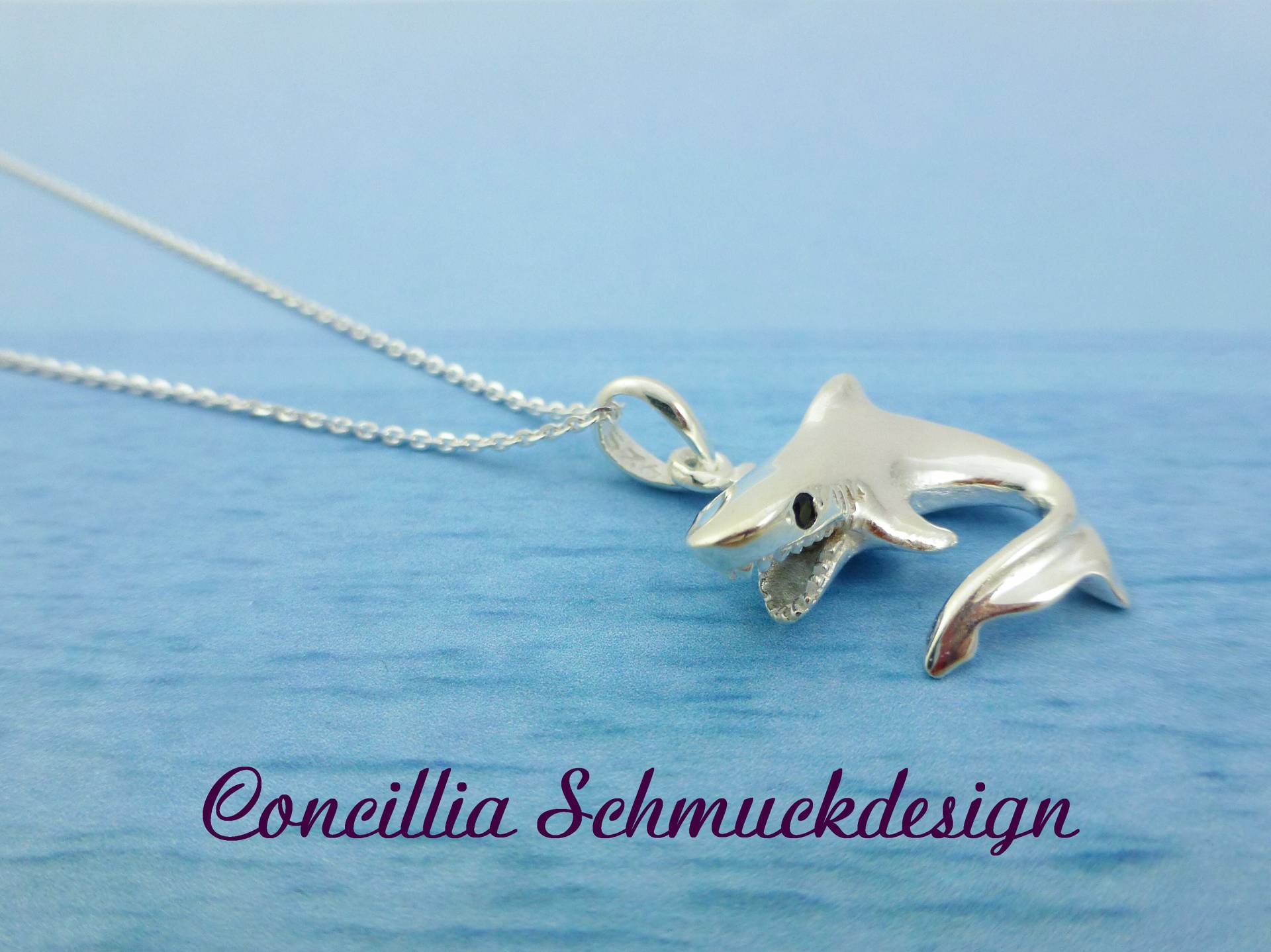 Kette Hai Echt Silber von concilliadesign