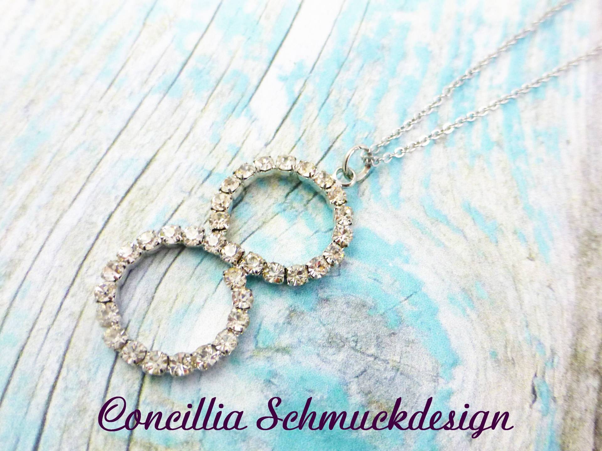 Kette Infinity Glitzer Edelstahl Kette Infinity Glitzer Edelstahl von concilliadesign