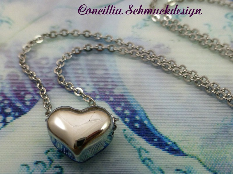 Kette Kleines Edelstahl Herz von concilliadesign