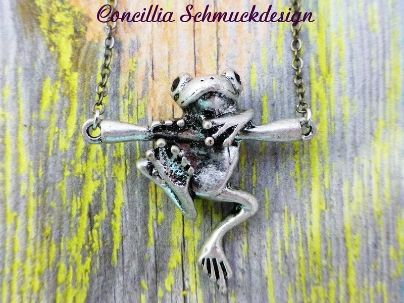 Kette Kletterfrosch von concilliadesign