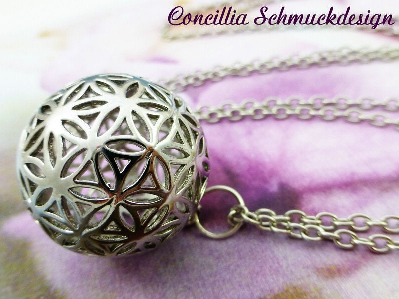Kette Kugel Lebensblume von concilliadesign