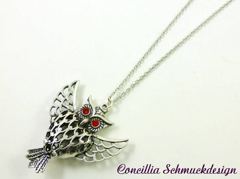 Kette Lang Mit Eule von concilliadesign