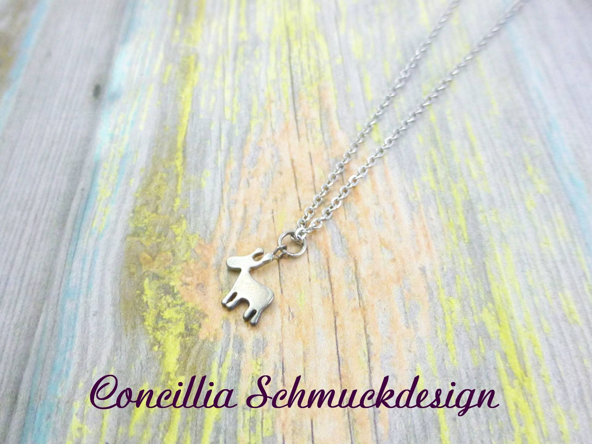 Kette Mini Elch Echt Silber Kette Mini Elch Echt Silber von concilliadesign