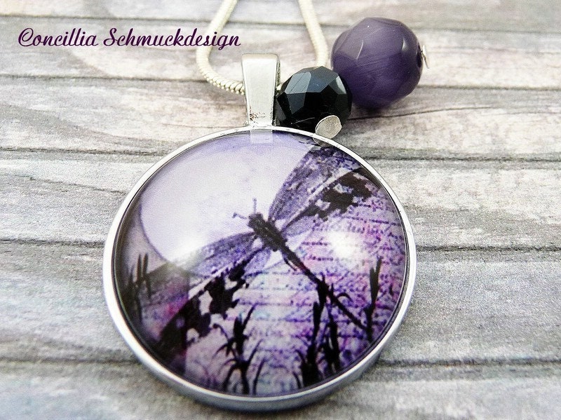 Kette Nachtlibelle von concilliadesign