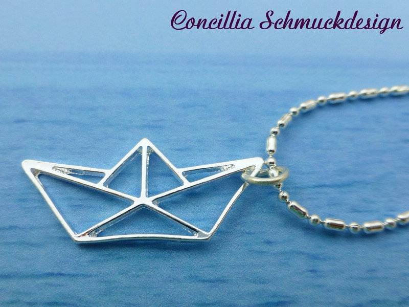 Kette Origami Schiff von concilliadesign