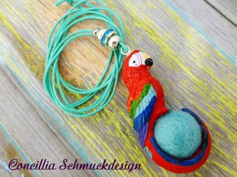 Kette Papagei von concilliadesign