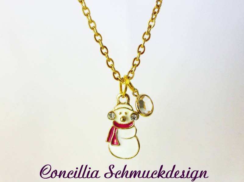 Kette Schneemann von concilliadesign