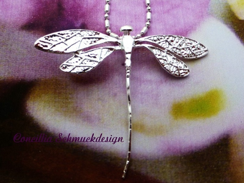 Kette Silberlibelle Kette Silberlibelle von concilliadesign