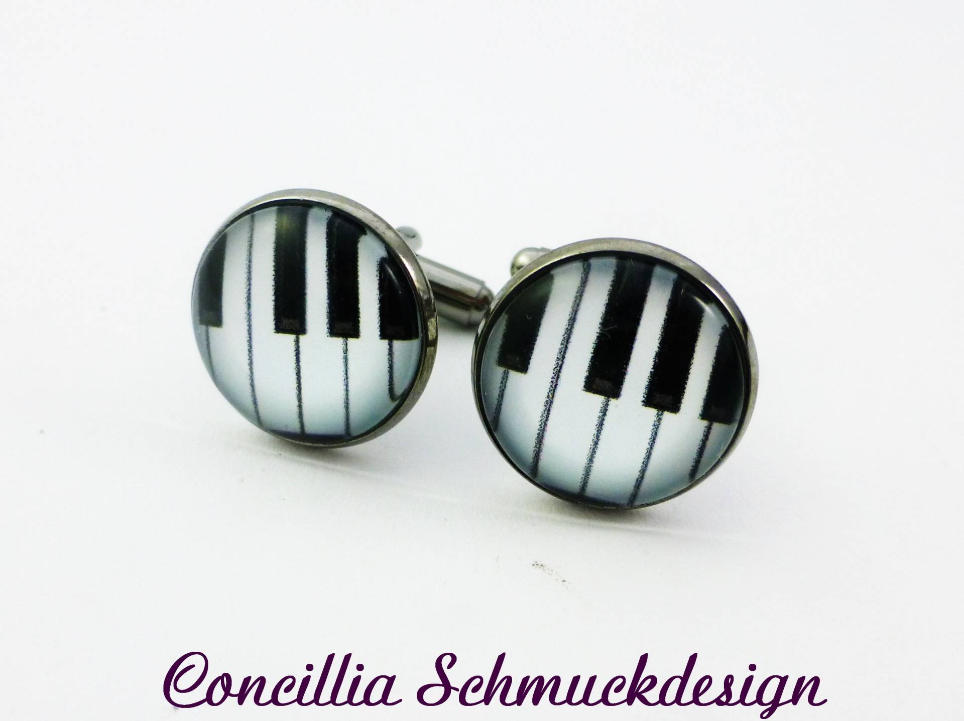 Manschettenknöpfe Klavier von concilliadesign