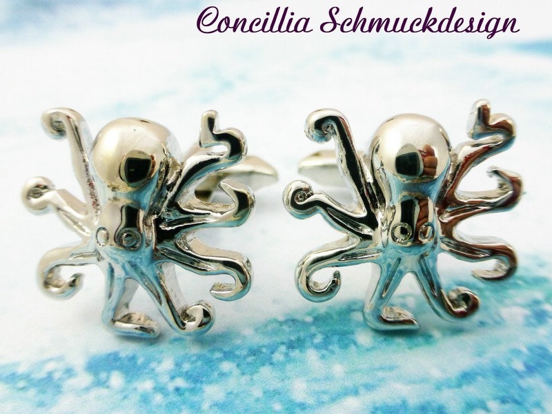 Manschettenknöpfe Octopus von concilliadesign
