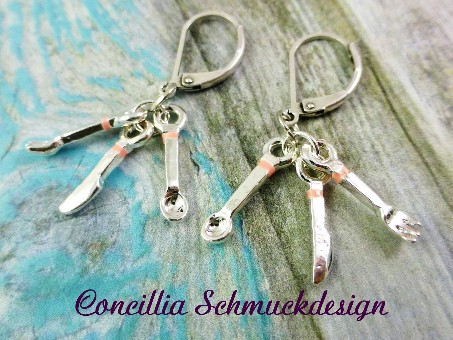Ohrringe Besteck Ohrringe Besteck von concilliadesign