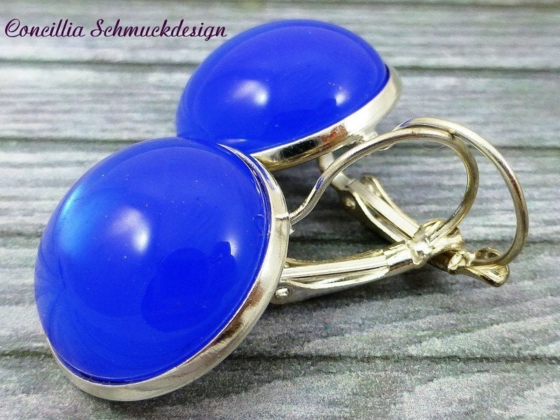 Ohrringe Blau von concilliadesign