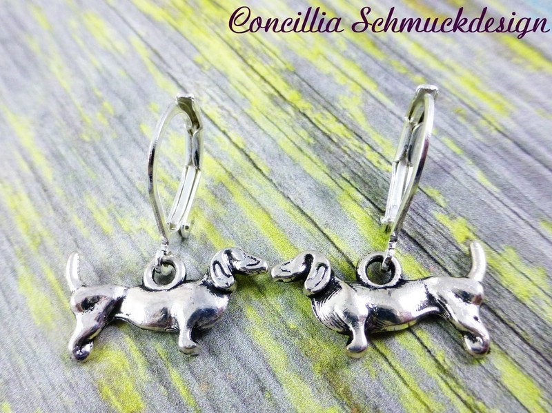Ohrringe Dackel von concilliadesign