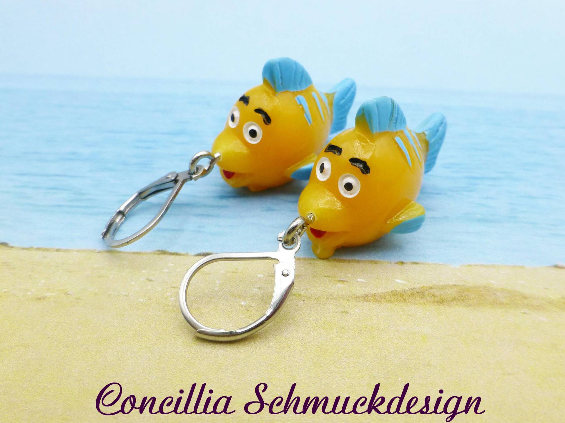 Ohrringe Fisch An Edelstahl Brisuren von concilliadesign