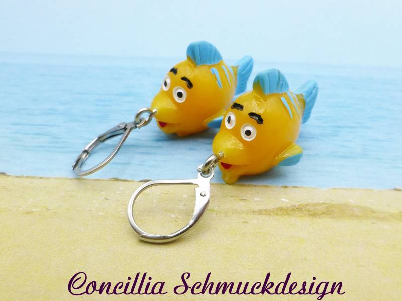 Ohrringe Fisch An Edelstahl Brisuren von concilliadesign