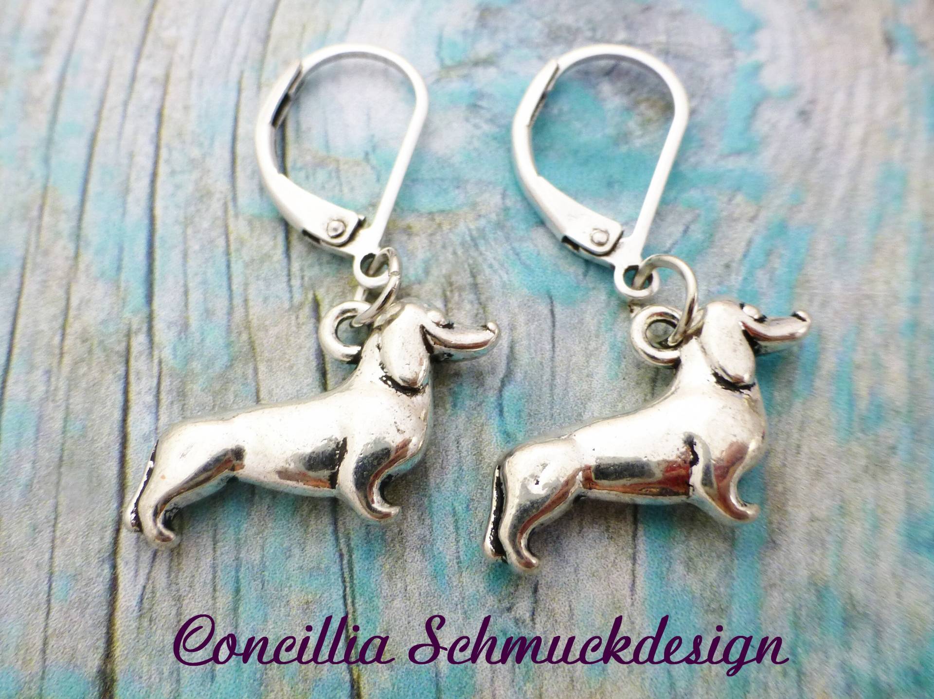 Ohrringe Kleiner Dackel von concilliadesign