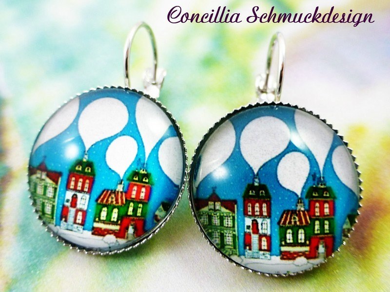 Ohrringe Little Town von concilliadesign