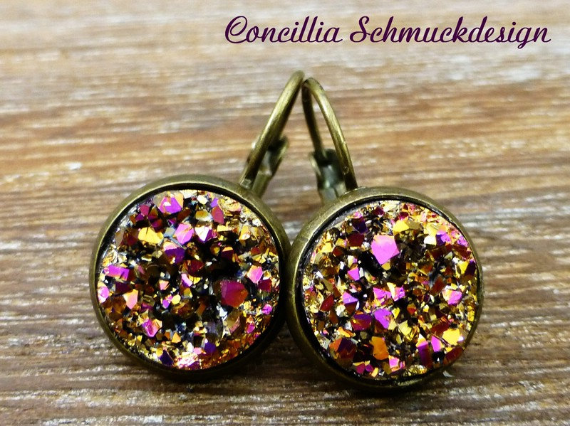 Ohrringe Pink Lava von concilliadesign