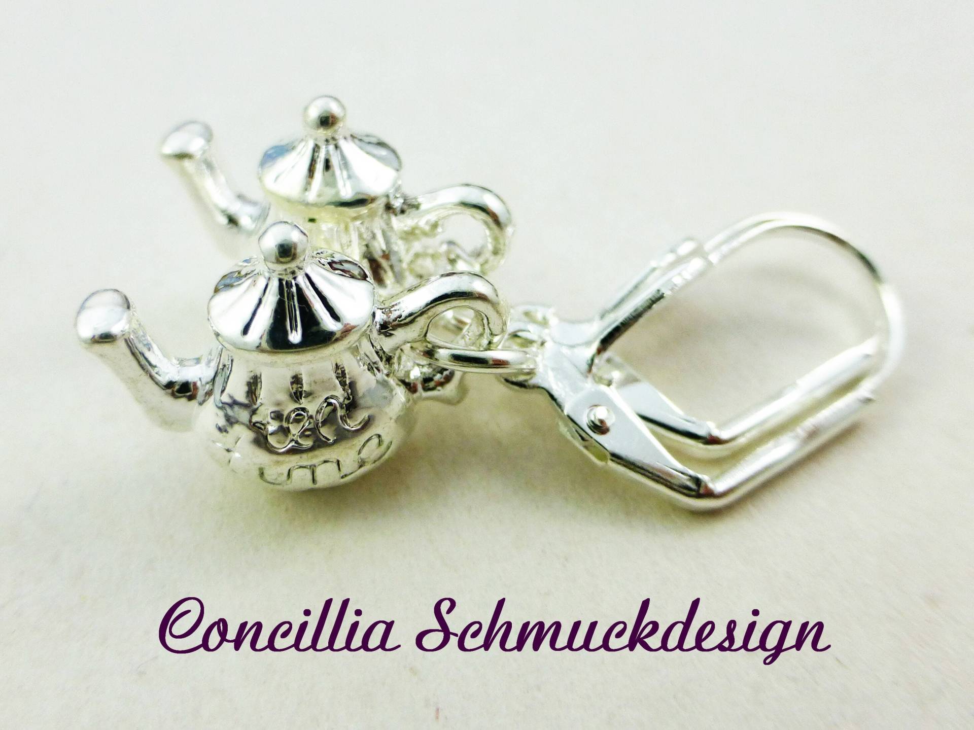Ohrringe Teekanne von concilliadesign