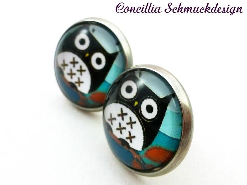 Ohrstecker Eule von concilliadesign
