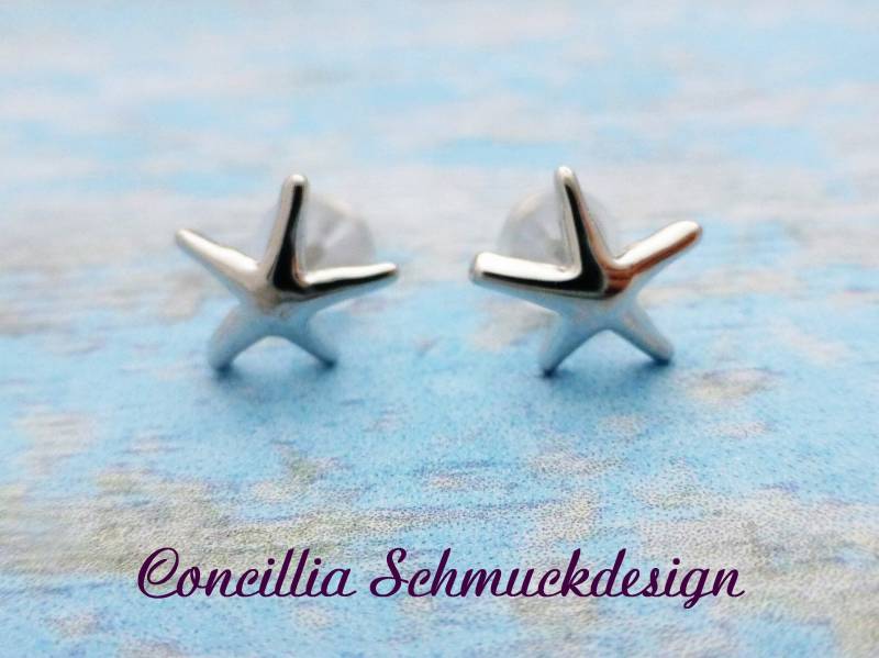 Ohrstecker Mini Seestern Edelstahl von concilliadesign