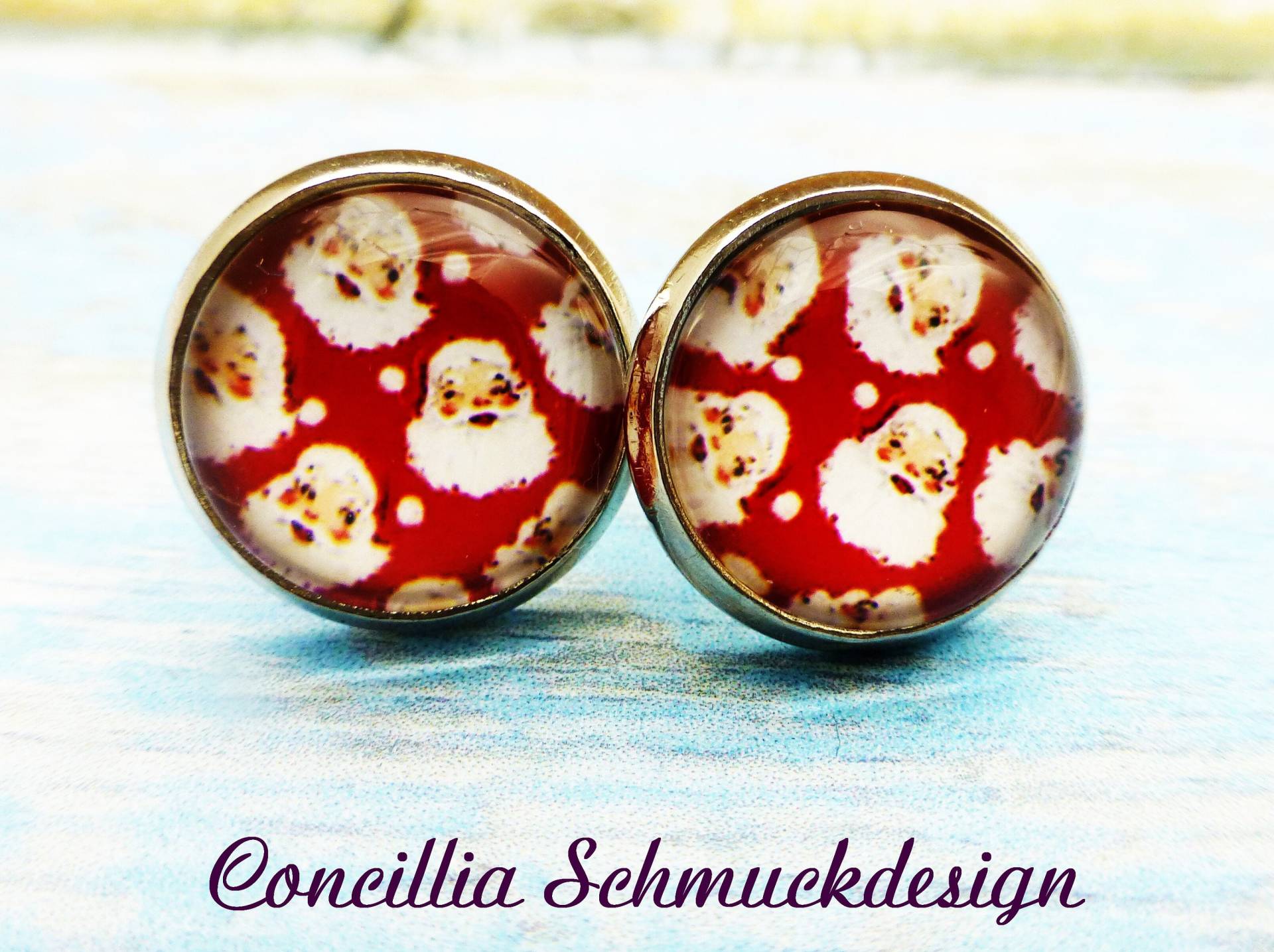 Ohrstecker Nikolaus von concilliadesign