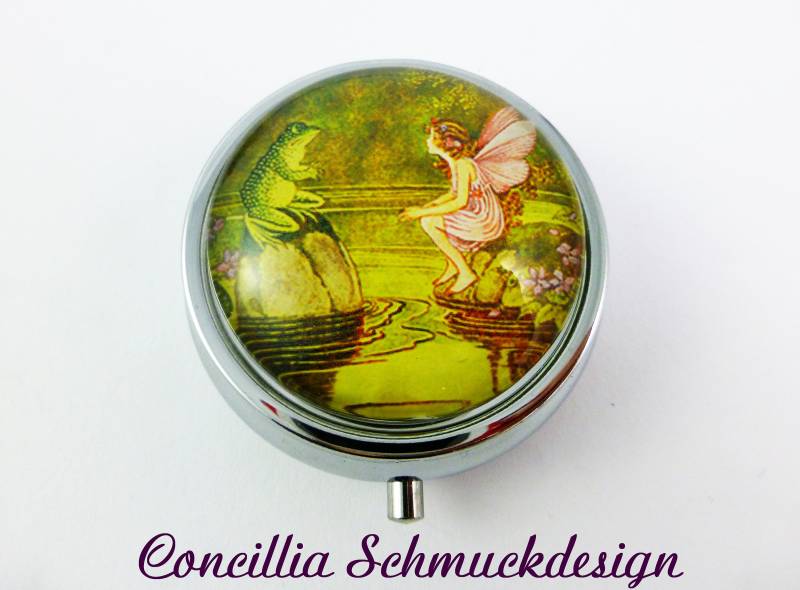 Pillendose Frosch Und Elfe von concilliadesign