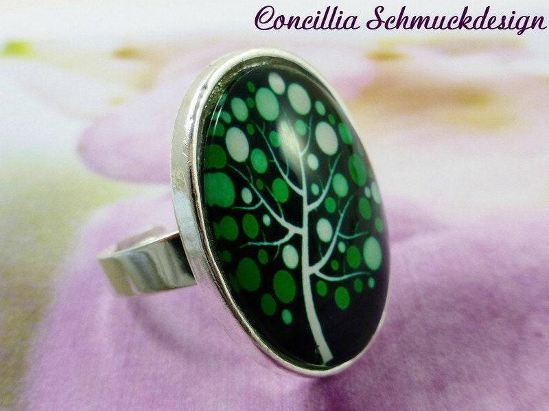 Ring Baum Grün von concilliadesign