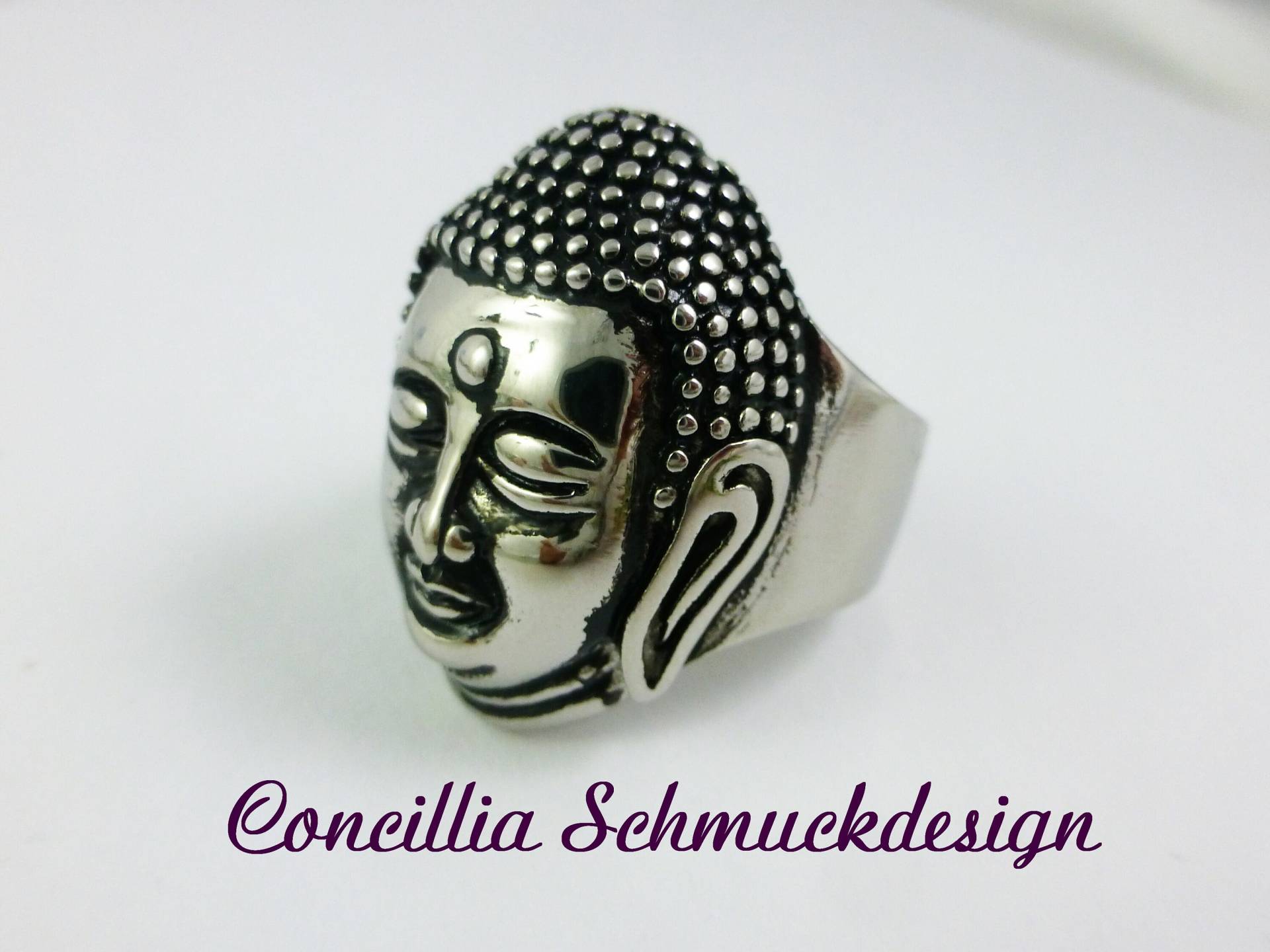 Ring Buddha Edelstahl von concilliadesign