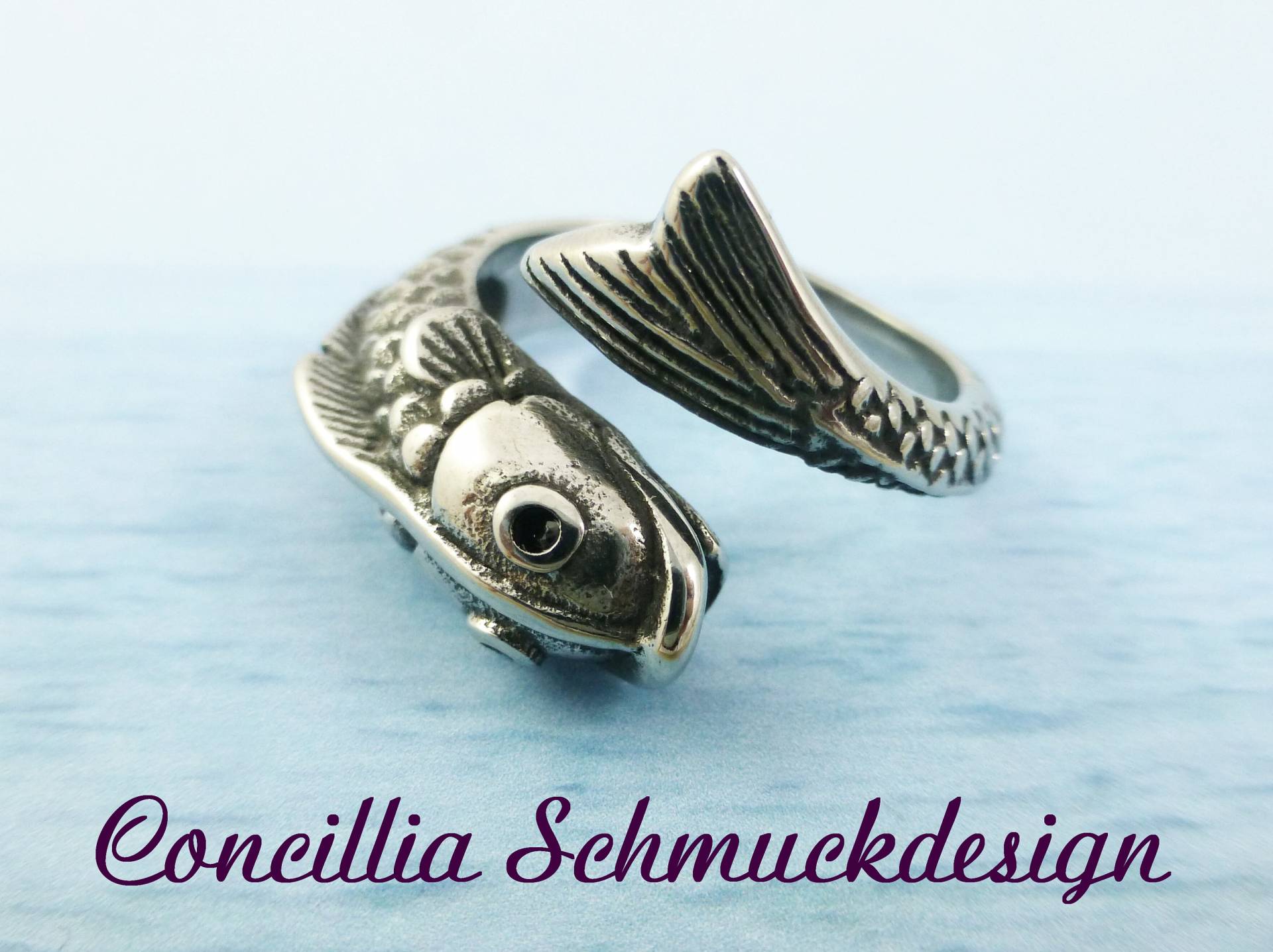 Ring Fisch Edelstahl von concilliadesign