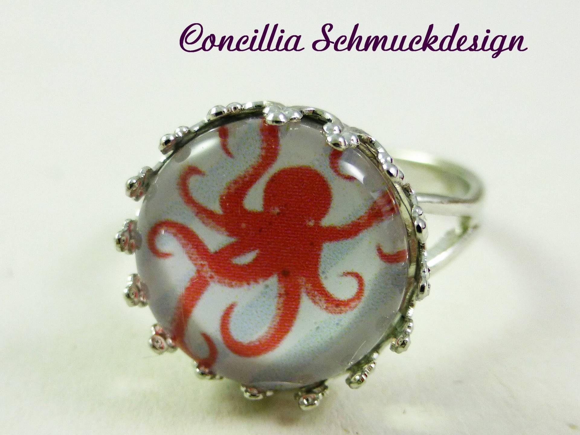 Ring Kleiner Octopus von concilliadesign