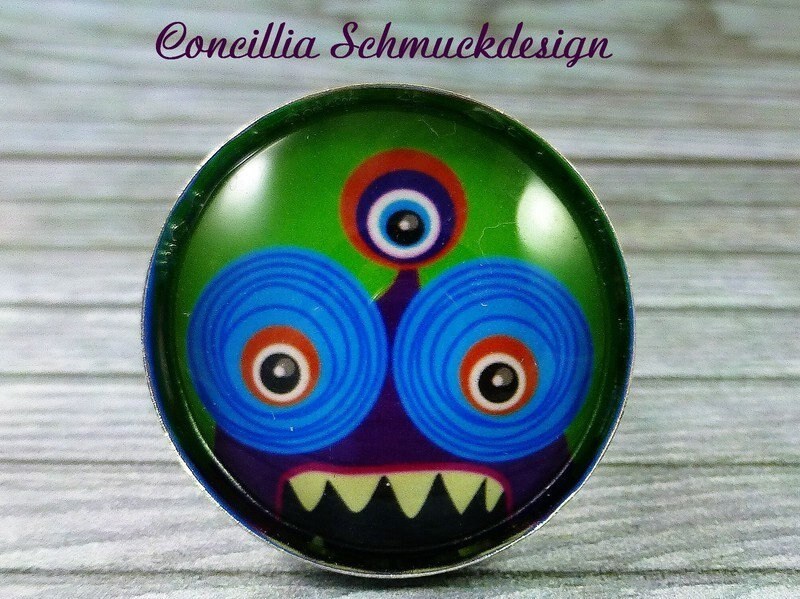 Ring Kleines Buntes Gespenst Ring Kleines Buntes Gespenst von concilliadesign