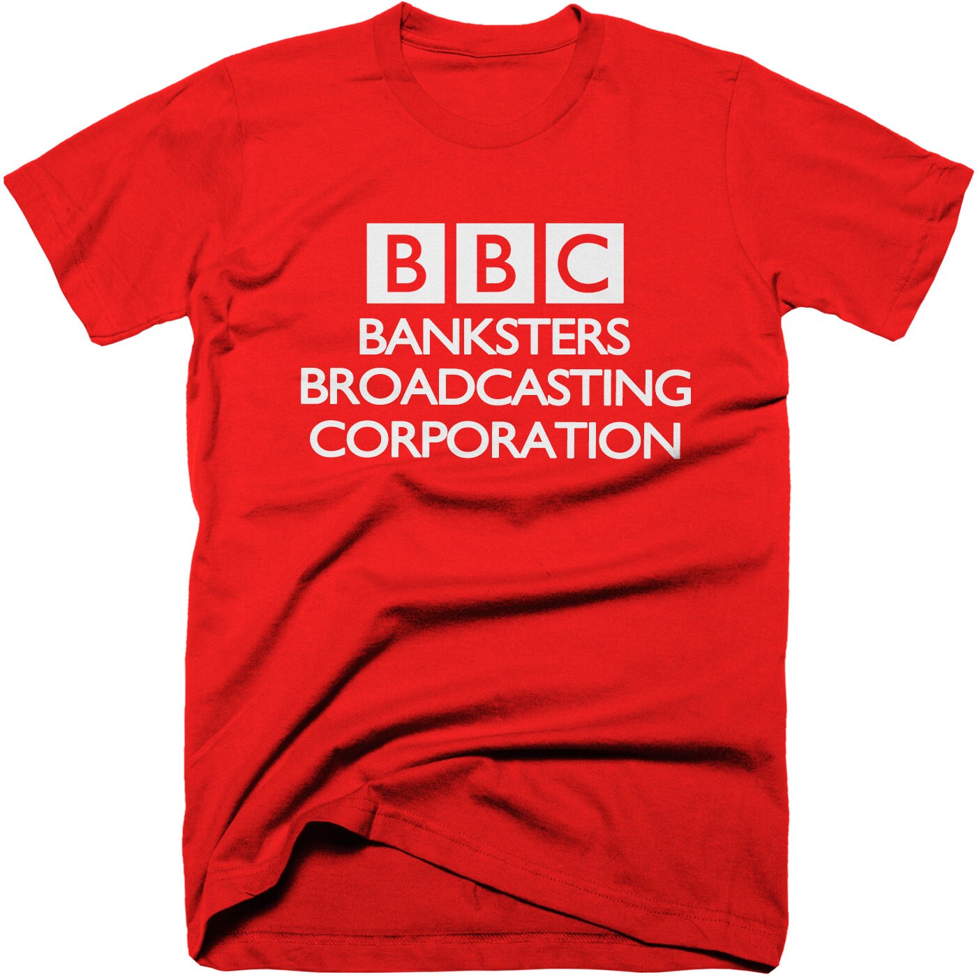 Bbc Banksters Rundfunkanstalt T-Shirt. Kostenloser Versand von conspiracyclothes