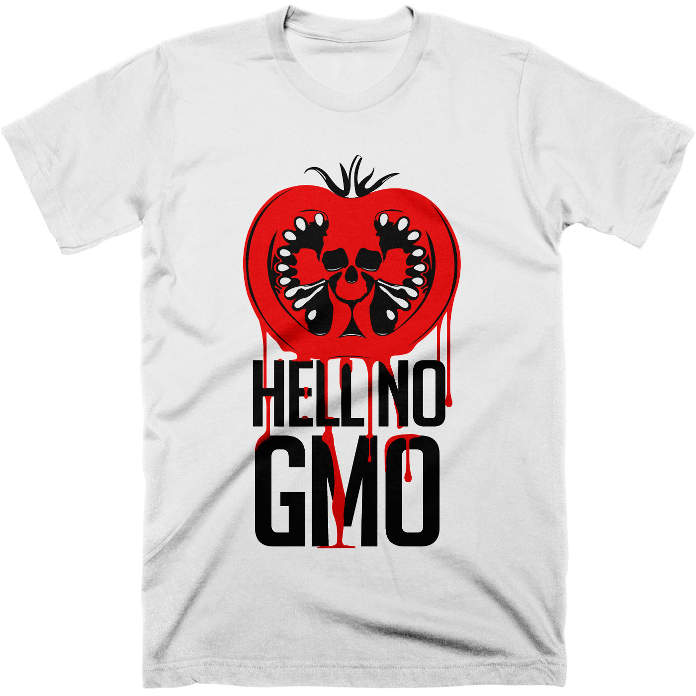 Die Hölle Keine Gvo-T-Shirt. Kostenloser Versand von conspiracyclothes