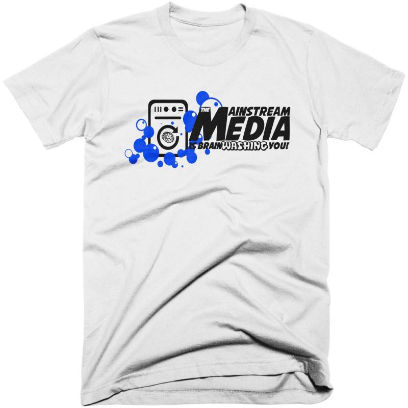 Die Mainstream-Medien Wird Sie T-Shirt Gehirnwäsche. Kostenloser Versand Die Mainstream-Medien Wird Sie T-Shirt Gehirnwäsche. Kostenloser Versand von conspiracyclothes