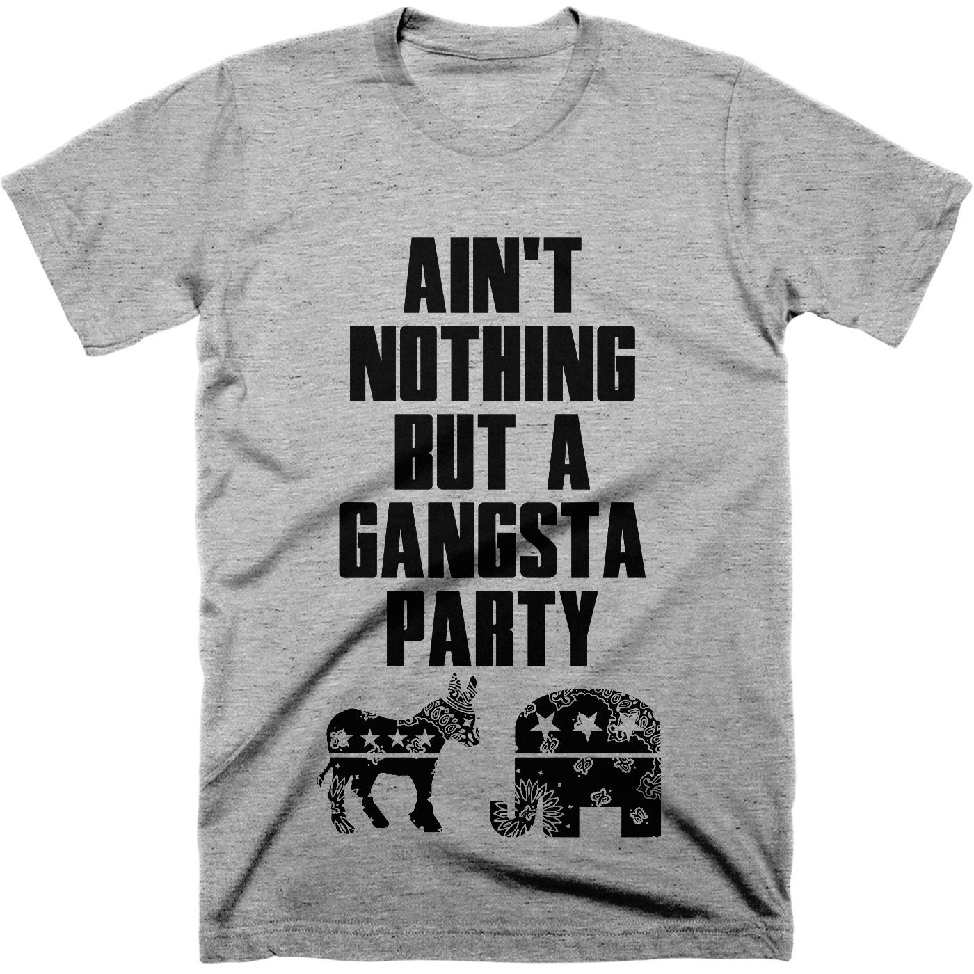 Gangster-Party T-Shirt. Kostenloser Versand von conspiracyclothes
