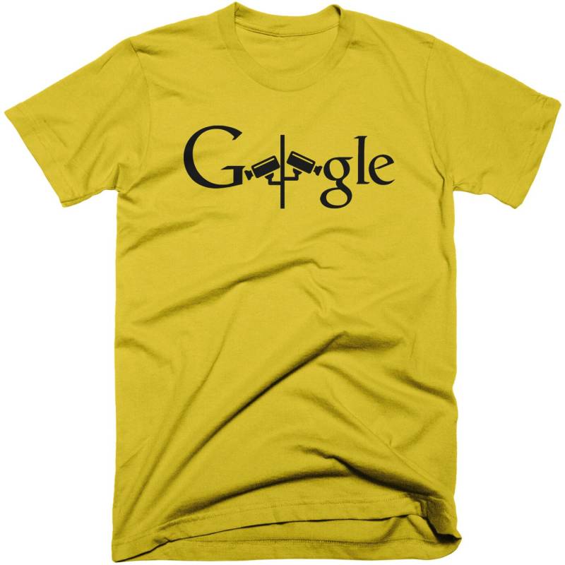 Google Is Watching You T-Shirt. Kostenloser Versand Google Is Watching You T-Shirt. Kostenloser Versand von conspiracyclothes