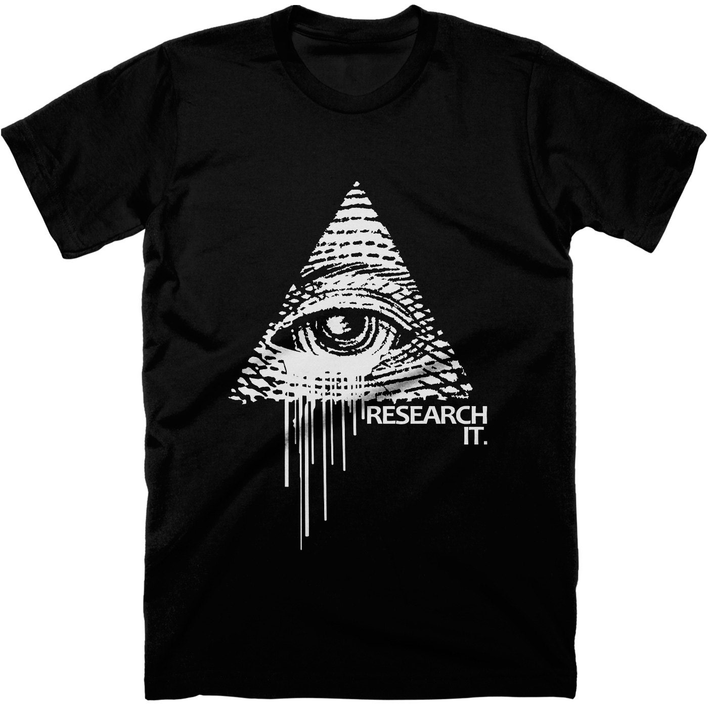 Illuminaten Recherchieren T-Shirt. Kostenloser Versand von conspiracyclothes