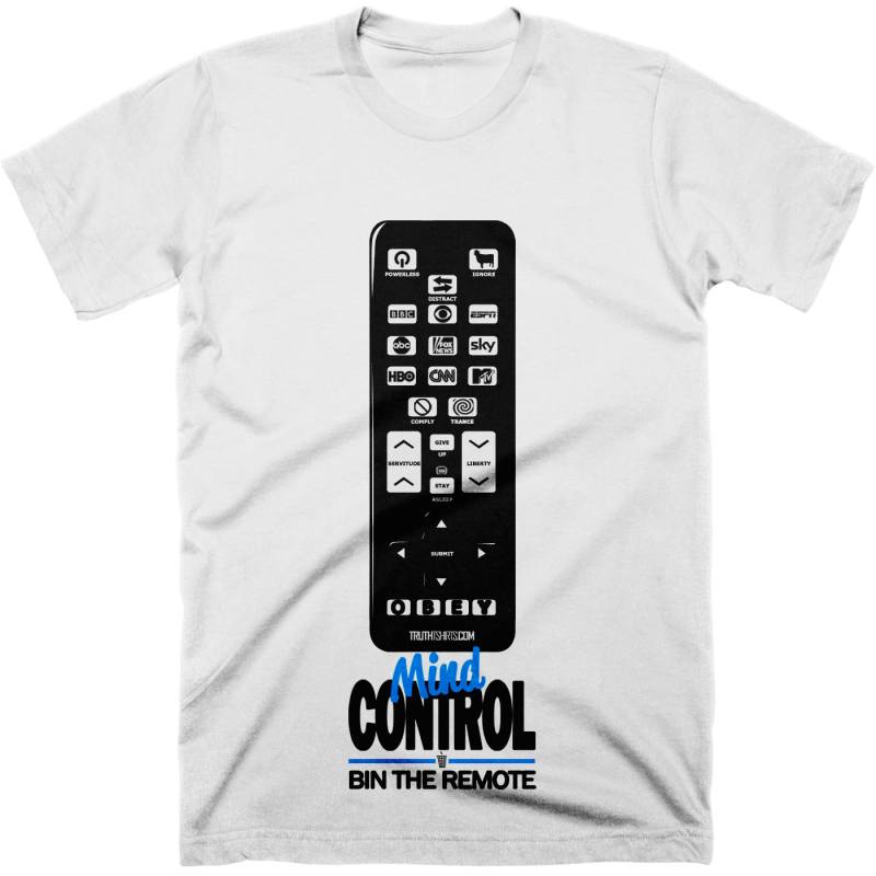 Mind Control T-Shirt. Kostenloser Versand Mind Control T-Shirt. Kostenloser Versand von conspiracyclothes