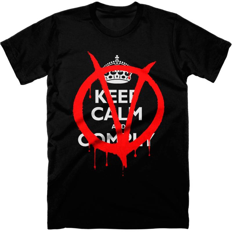 Ruhe Bewahren Und T-Shirt Zu Widerstehen. Kostenloser Versand Ruhe Bewahren Und T-Shirt Zu Widerstehen. Kostenloser Versand von conspiracyclothes