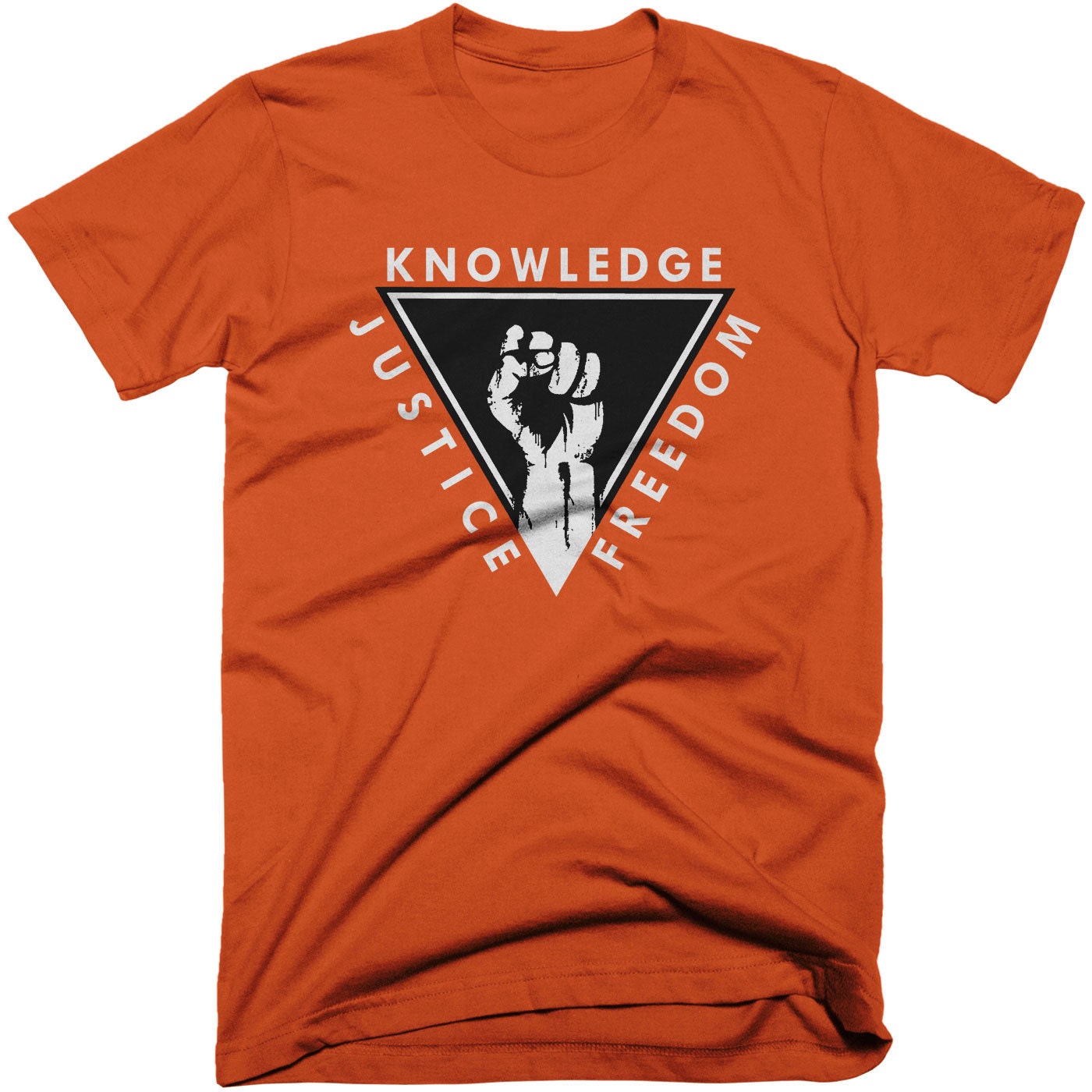 Wissen, Gerechtigkeit, Freiheit T-Shirt. Kostenloser Versand von conspiracyclothes
