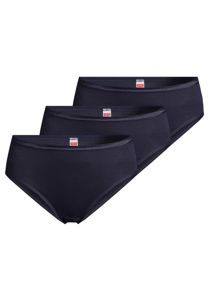 conta Hüftslip 3er Pack Modal (Spar-Set, 3-St) Hüftslip - Blickdicht - Formstabile Qualität, Angenehmes Tragegefühl von conta