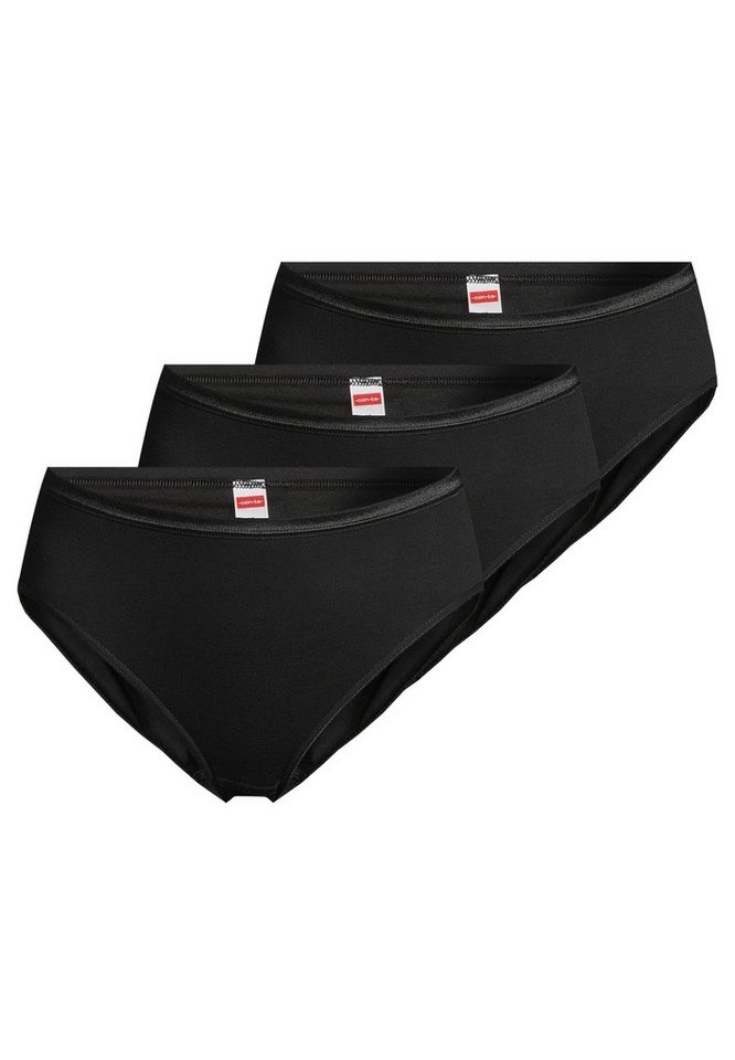 conta Hüftslip 3er Pack Modal (Spar-Set, 3-St) Hüftslip - Blickdicht - Formstabile Qualität, Angenehmes Tragegefühl von conta