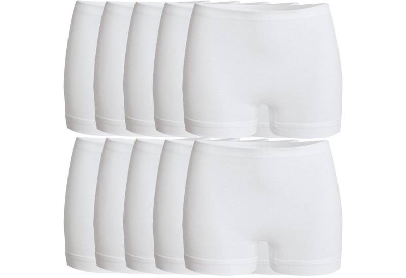 conta Jazz-Pants Slips Damen-Schlüpfer 10er-Pack Feinripp Uni von conta