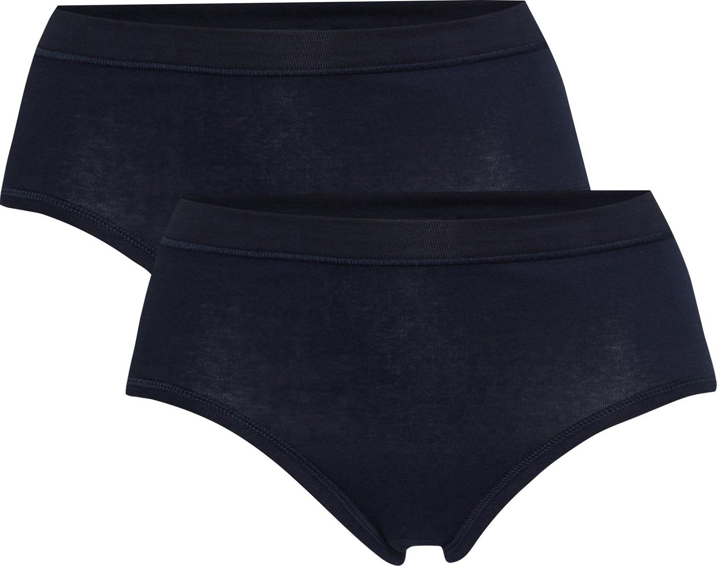 conta Slip Damen-Hüftslip 2er-Pack Feinripp Uni von conta