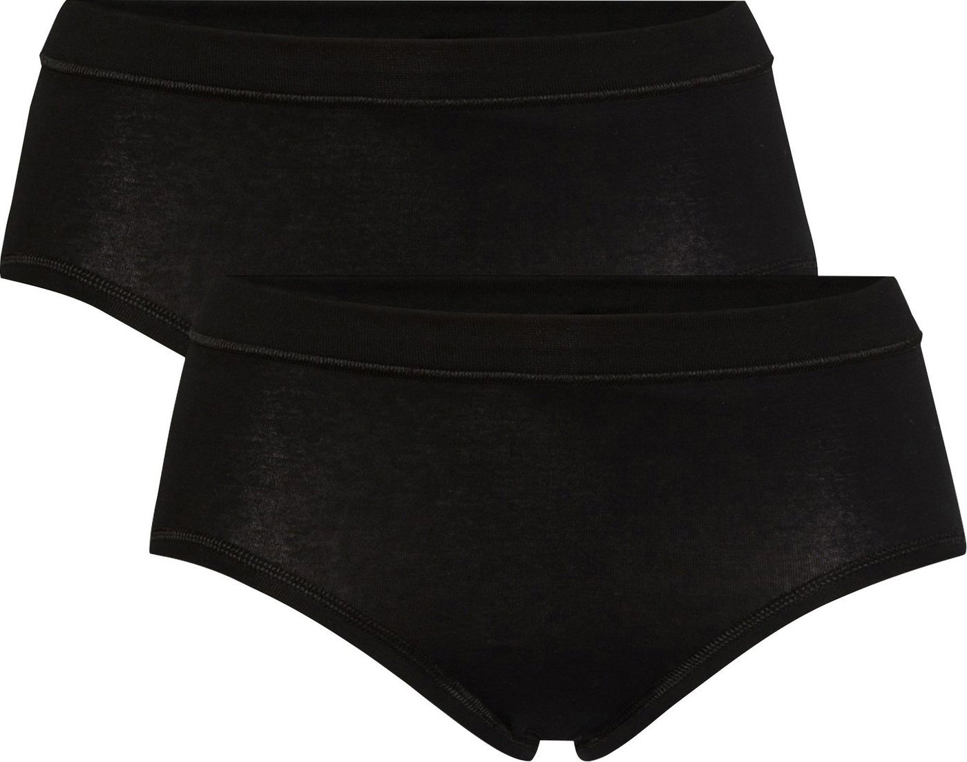 conta Slip Damen-Hüftslip 2er-Pack Feinripp Uni von conta