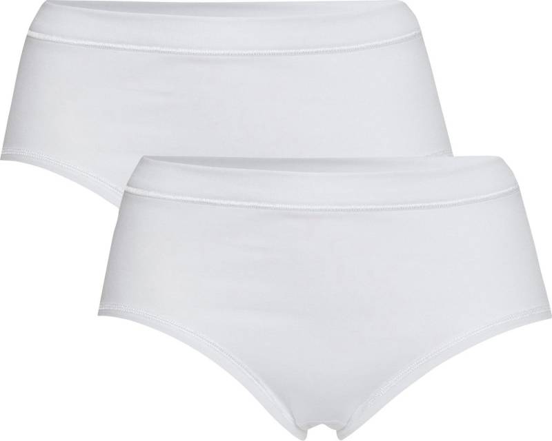 conta Slip Damen-Hüftslip 2er-Pack Feinripp Uni von conta