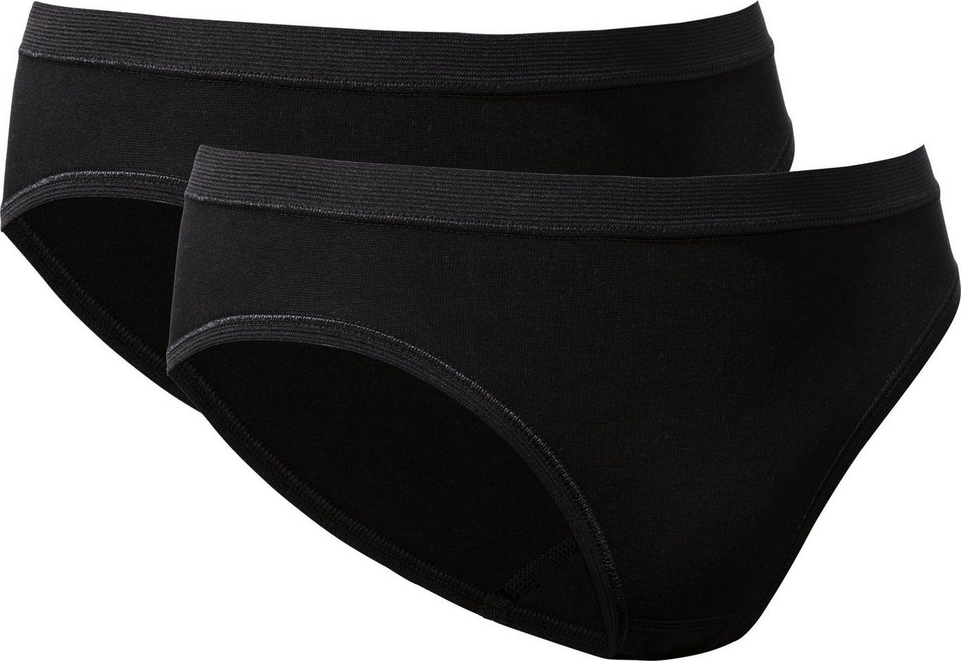 conta Slip Damen-Hüftslip 2er-Pack Feinripp Uni von conta