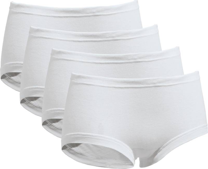 conta Slip Damen-Taillenslip 4er-Pack Feinripp Uni von conta