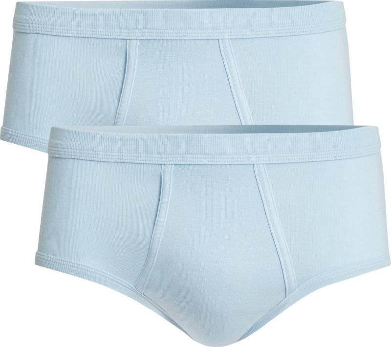 conta Slip Herren-Slip 2er-Pack Uni Feinripp Uni von conta